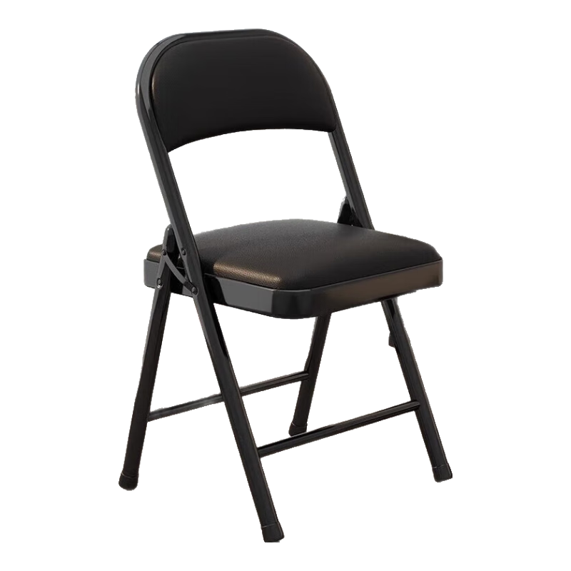 Huayin Xuan Foldable Chair Office Meeting Chair Dormitory Rental Simple Home Computer Chair Backrest Dining Chair Stool