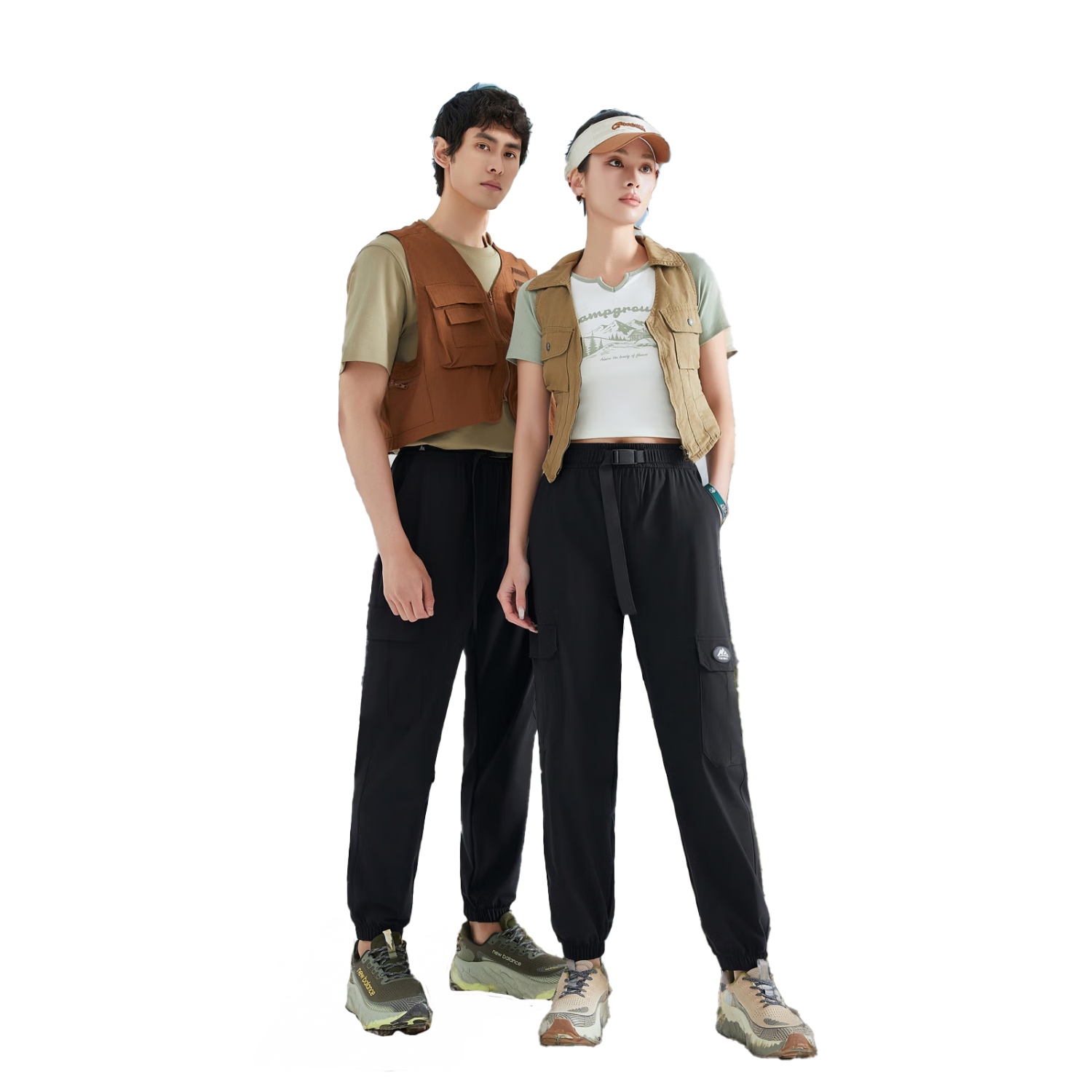 Langsha Summer New Unisex Outdoor Lightweight Quick-Dry Work Pants Casual High Elasticity Jogger Pants