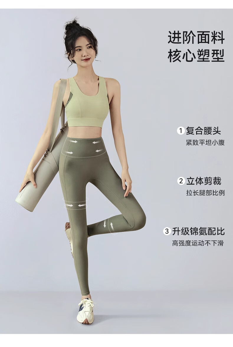 ACKDCS Inspiration Yoga Pants for Women Autumn Outdoor Tight Running Pilates Sports Leggings High Waist Butt Lift Fitness Pants 2