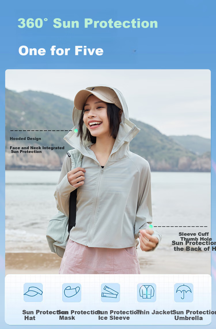 Xiongmaoxiangban Ice Silk Sun Protection Clothing for Women, UV-Resistant, Summer 2025 New Style, Breathable, Fashionable, Ultra-Thin, Loose-Fitting, Cool-Feeling Sun Protection Garment 8