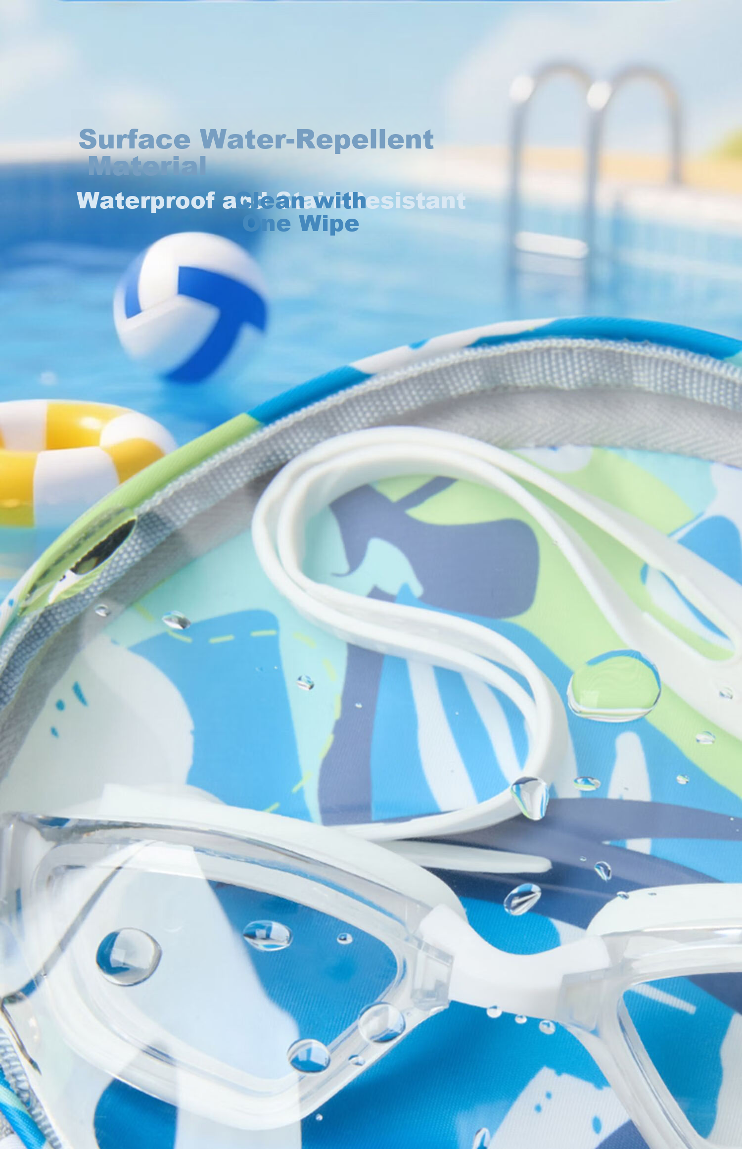 ANTA Children's Swim Bag with Dry-Wet Separation, Waterproof Storage, for Boys And Girls, Sports Fitness Bag, Swimming Equipment Storage Swim Bag 7