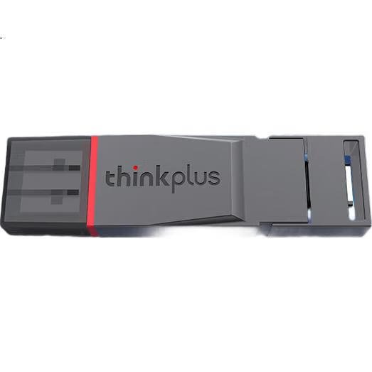 Флеш-накопитель Lenovo ThinkPlus TU280, 128 ГБ, USB 3.2 Type-C, металлический корпус, серый