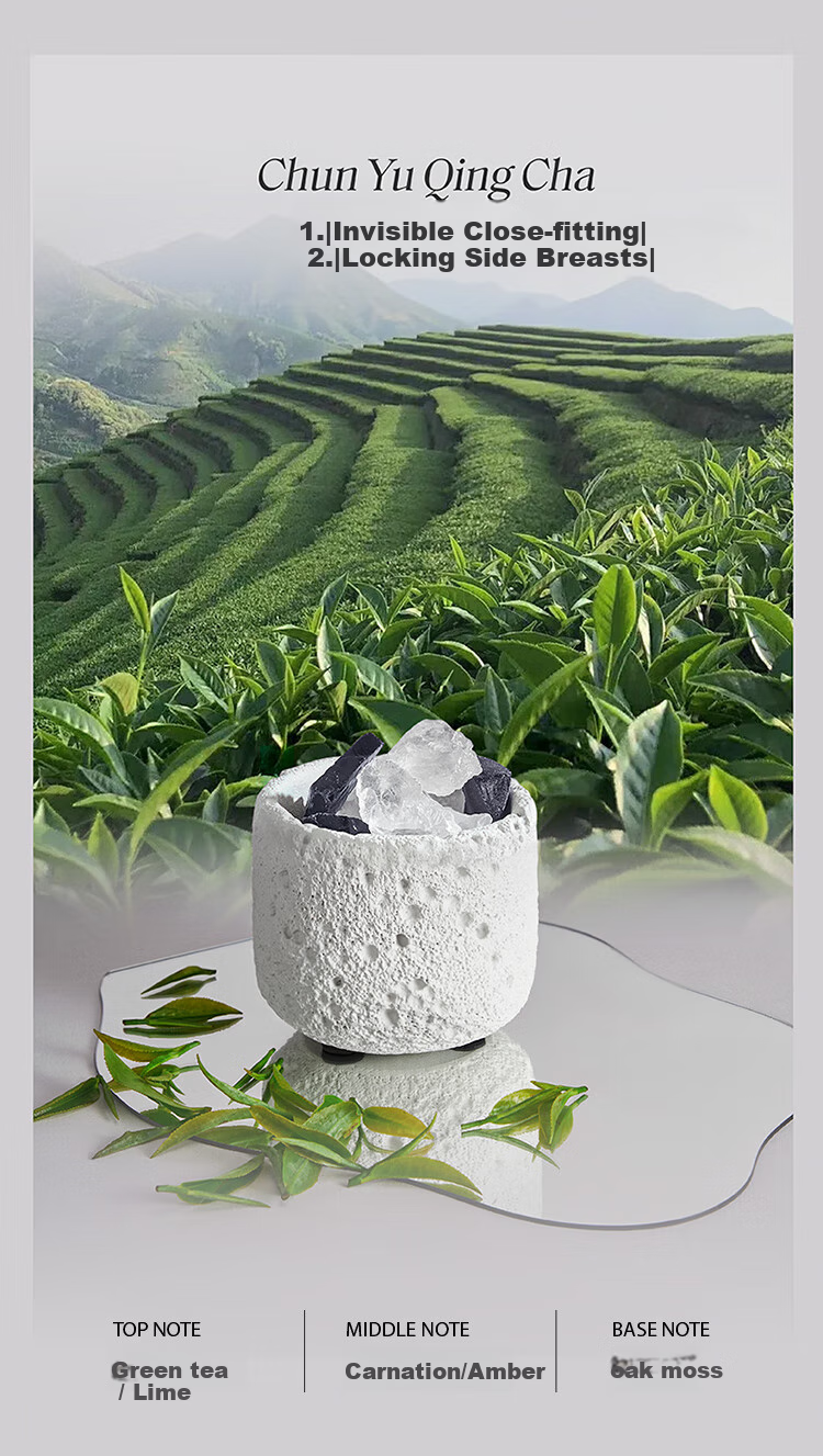 Songchao Lengshan Crystal Fragrance Diffuser, Bedroom Aromatherapy, Wedding Gift, Mid-Autumn Festival Present, Birthday Gift Box, Spring Rain Tea 12