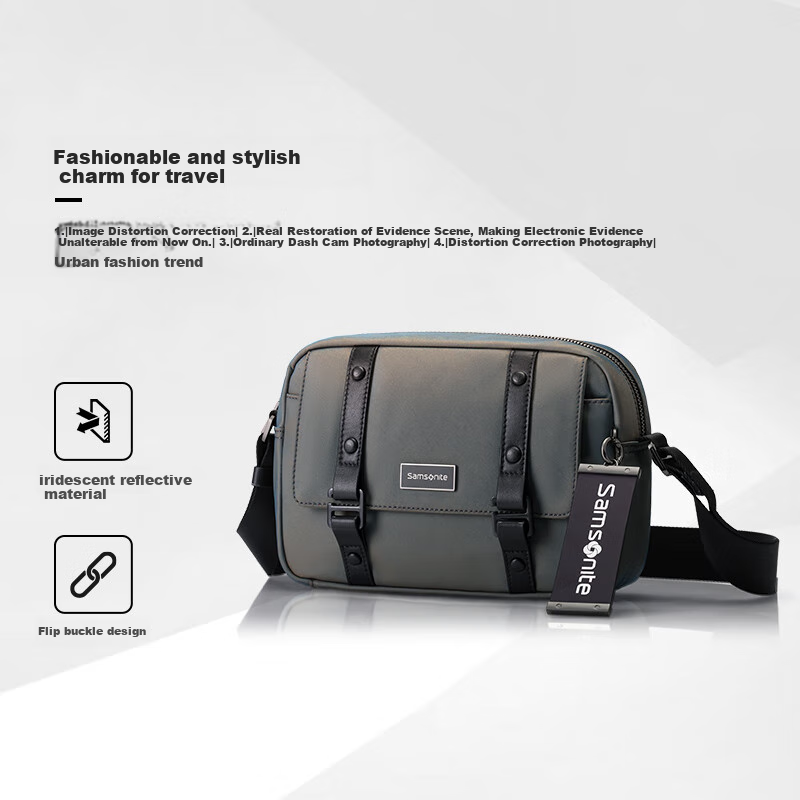 Xinxiuli Men's Boyfriend Bag, Shoulder Crossbody Bag, Casual Bag, Travel Bag, LUCIA Fashion Trendy Men's TM7*04014