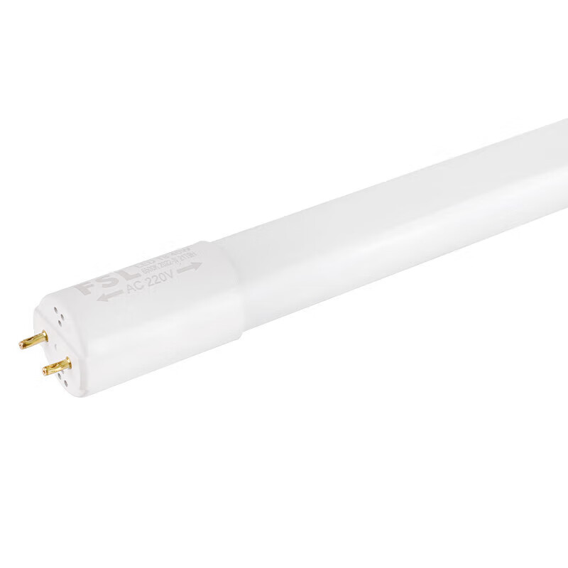 Светодиодная трубка FSL Foshan Lighting T8, 1.2 м, 30 Вт, холодный белый свет (6500K) с кронштейном