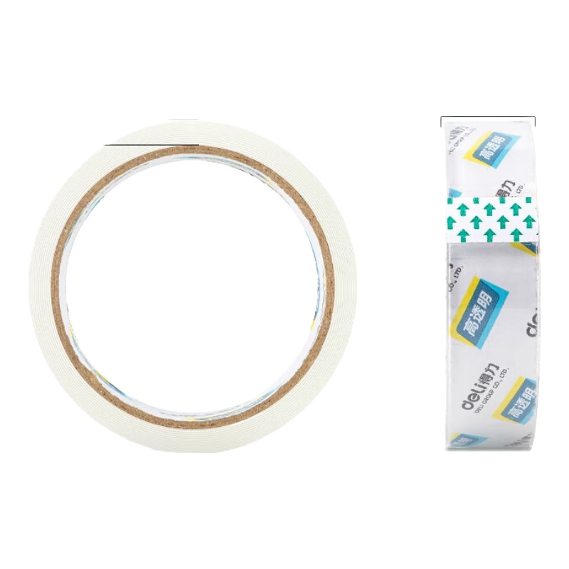Deli High-Quality Transparent Packing Tape, 24mm*60y*50um, 12 Rolls/tube, Office Supplies, 30133