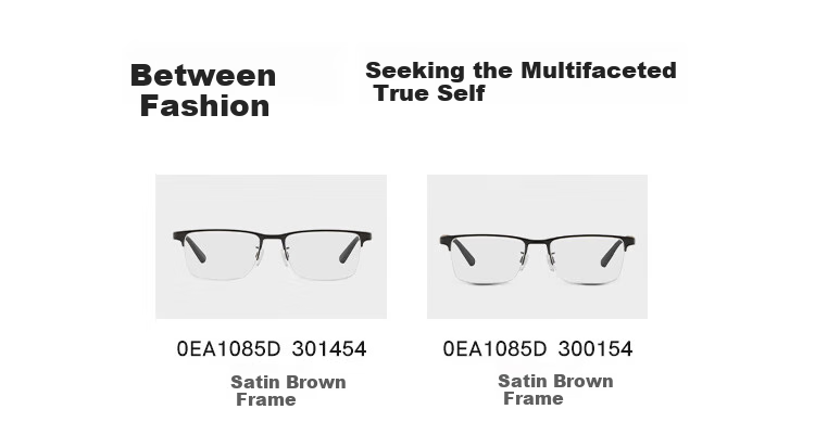 EMPORIO ARMANI Optical Frame, Business Casual Fashion Trendy Commuter Myopia Glasses, 0EA1085D301454 3