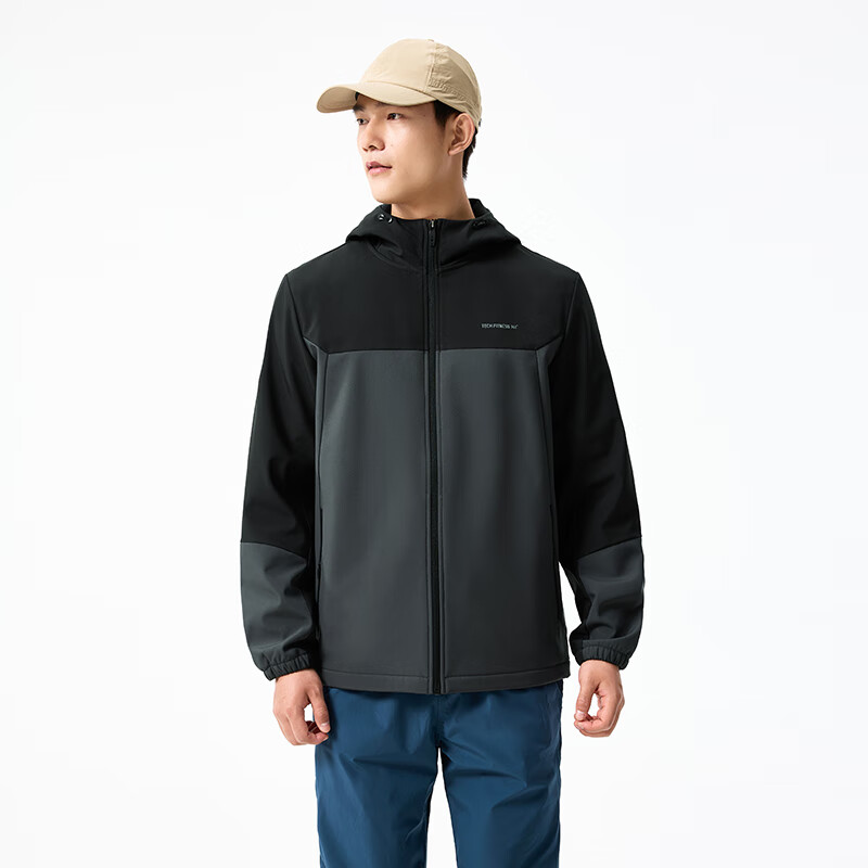 361° Men's Spring Jacket, Triple Protection Sports Outdoor Water-Repellent Casual Fleece-Lined Coat, Style 652544602-3