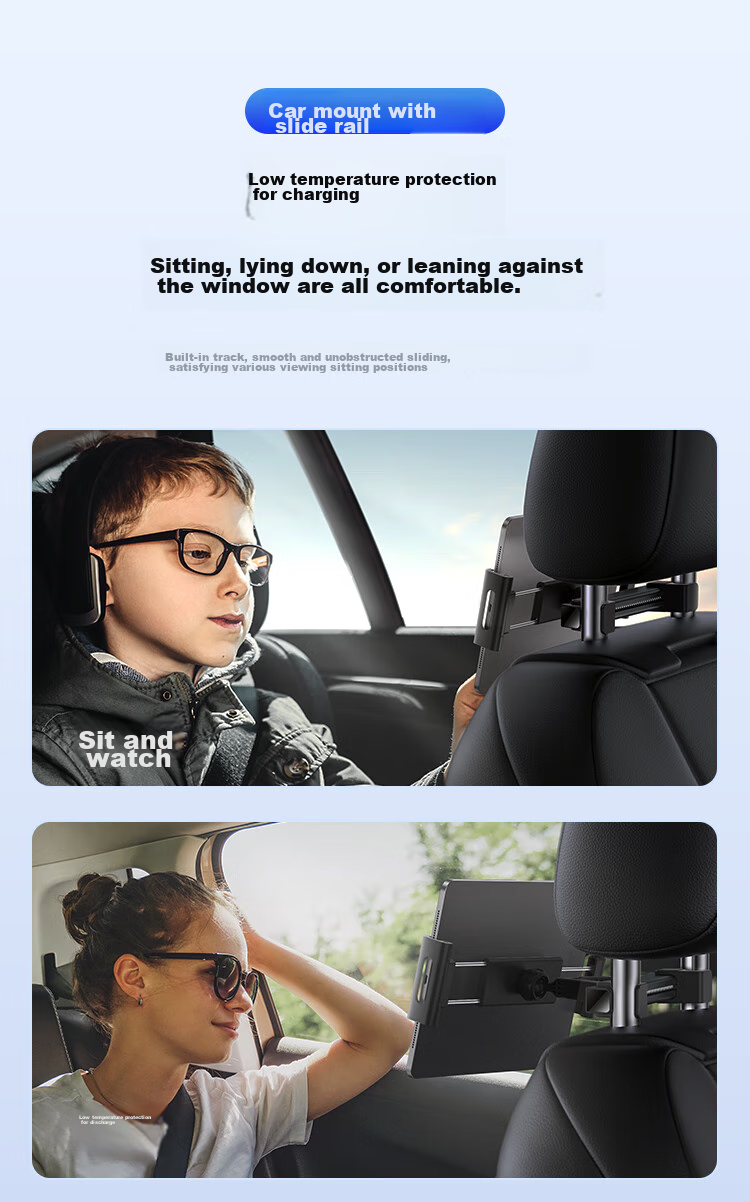 BASEUS Car Tablet Holder, IPad And Phone Mount for Rear Seats, Suitable for Online Car Rentals, New Model for Spring Festival Travel in 2026 2