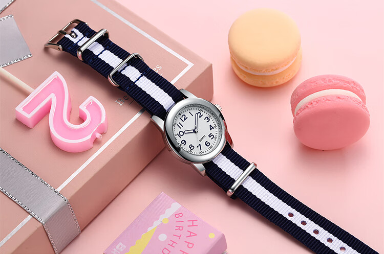 Gigididi Gege Di Children's Watch Quartz for Boys and Girls Elementary Students Birthday Gift Luminous Hands GD102W10 12