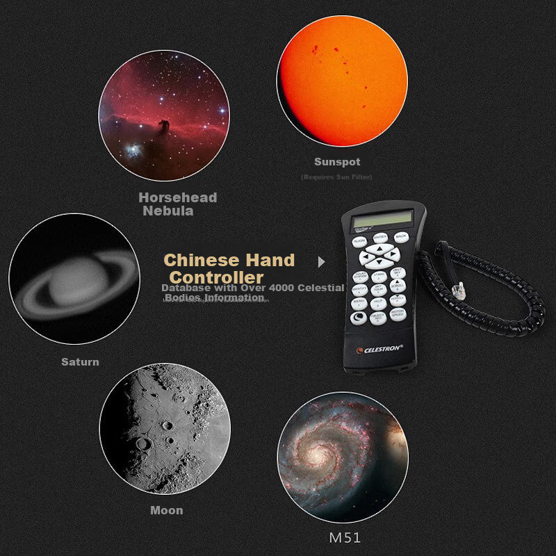 Xingtelang 150SLT Shika C6 Professional Stargazing And Moon Viewing High-Magnification Deep Space Observation Automatic Star-Finding Astronomical Telescope
