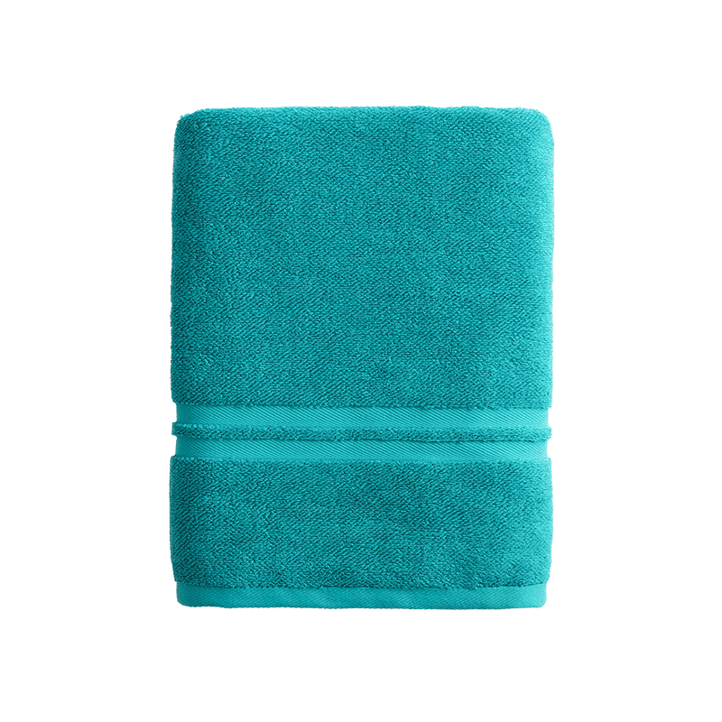 HOYO Japanese Pure Cotton Men's Bath Towel Extra Large Thick Absorbent Home Bathrobe Gem Green 80*150cm Sports