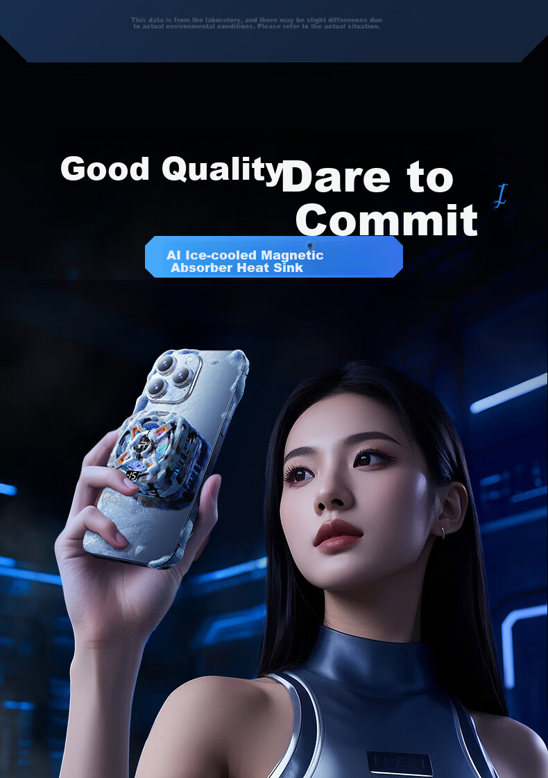 REMAX REMAX Magnetic Phone Cooler, Gaming And Live Streaming Cooling Device, Lightweight at Only 63g, Semiconductor Cooling Back Clip, Suitable for Apple Tablets, Red Magic, IQOO AI 2