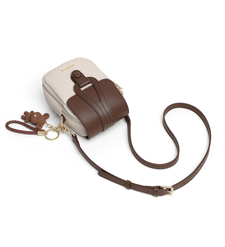 C.BANNER Leather Handbag, Women's Bag, Phone Pouch, Small Crossbody Bag, Shoulder Bag, Light Luxury Brand, Birthday Gift for Girlfriend on May 20 6