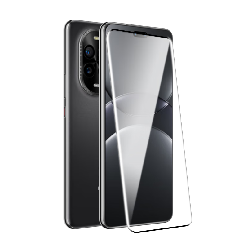 Baozou [Compensation for Defective Products] Tempered Glass Screen Protector for Huawei Nova 14 Ultra, Huawei Nova 14 Ultra Phone Film, Curved High-Definition Anti-Scratch Anti-Fingerprint Glass Film