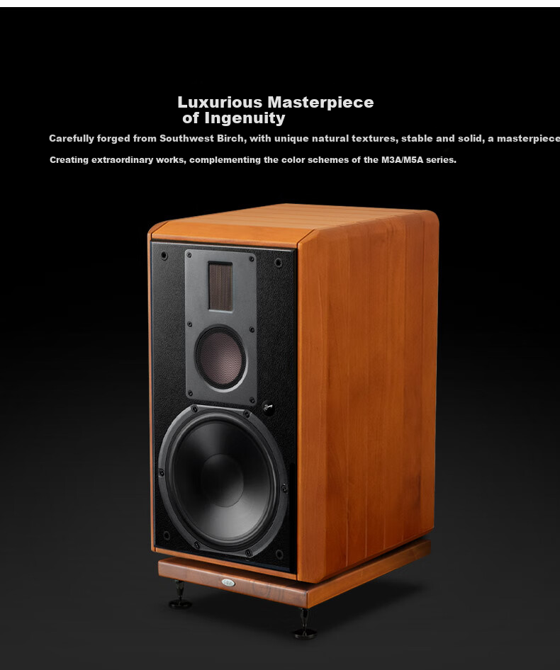 HiVi Diva Stand Speaker Support 2.0 HiFi Audio Stand, Black Home Theater Floor-Standing Surround Speaker Stand 3