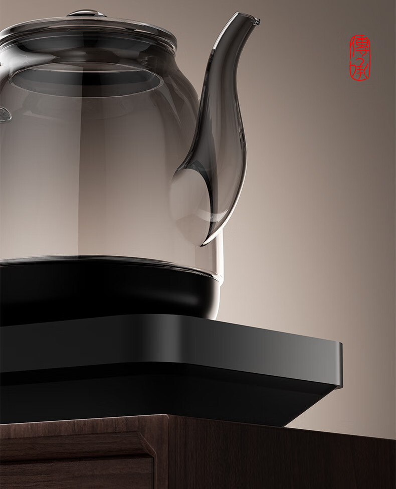 AUX Automatic Water-Filling Electric Kettle, Tea Table Integrated Electric Tea Stove Electric Kettle, Built-In Tea Table Electric Kettle for Brewing Tea And Sterilizing Tea Set, Electric Tea Tray HX-10B76 6