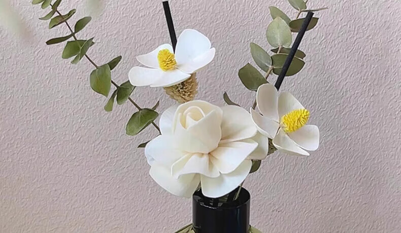 Tingnanxi Yu Jasmine Scented Dried Flower Ornament Home Indoor Bedroom Perfume Fragrance Toilet Bathroom Deodorizer Air Freshener 2