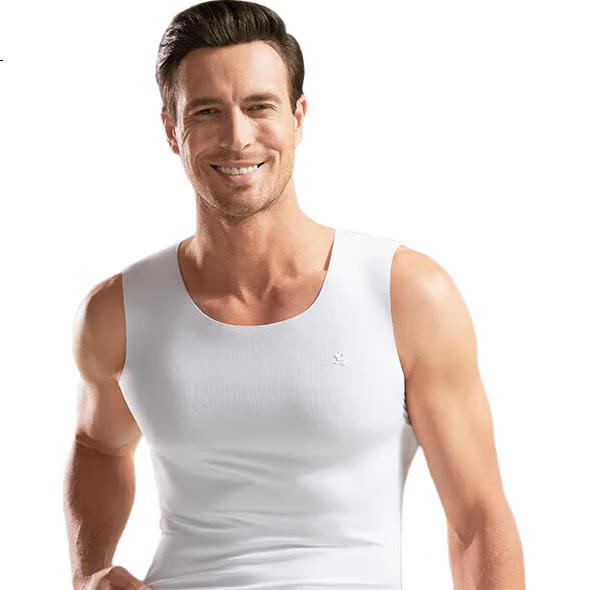Мужская майка MONTAGUT Seamless Modal Tank Top, бесшовная, тонкая, спортивная, дышащая, для всех сезонов