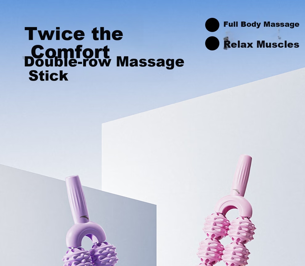 ANTA 24-Roll Massage Roller for Muscle Relaxation, Leg Massager, Yoga Roller, Professional Leg Slimming Foam Roller 1