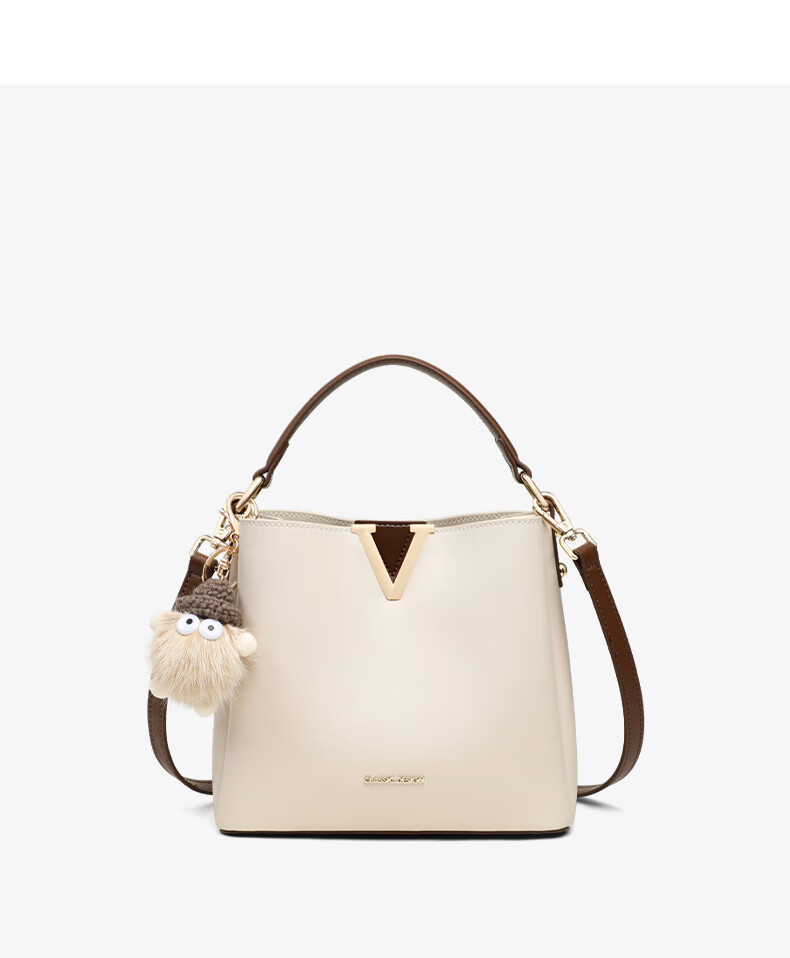 Aiqinghai Women's Handbag, Cowhide Bucket Bag, Crossbody Bag, Niche Luxury Brand, Birthday And Mother's Day Gift, Practical Present for Mom 6