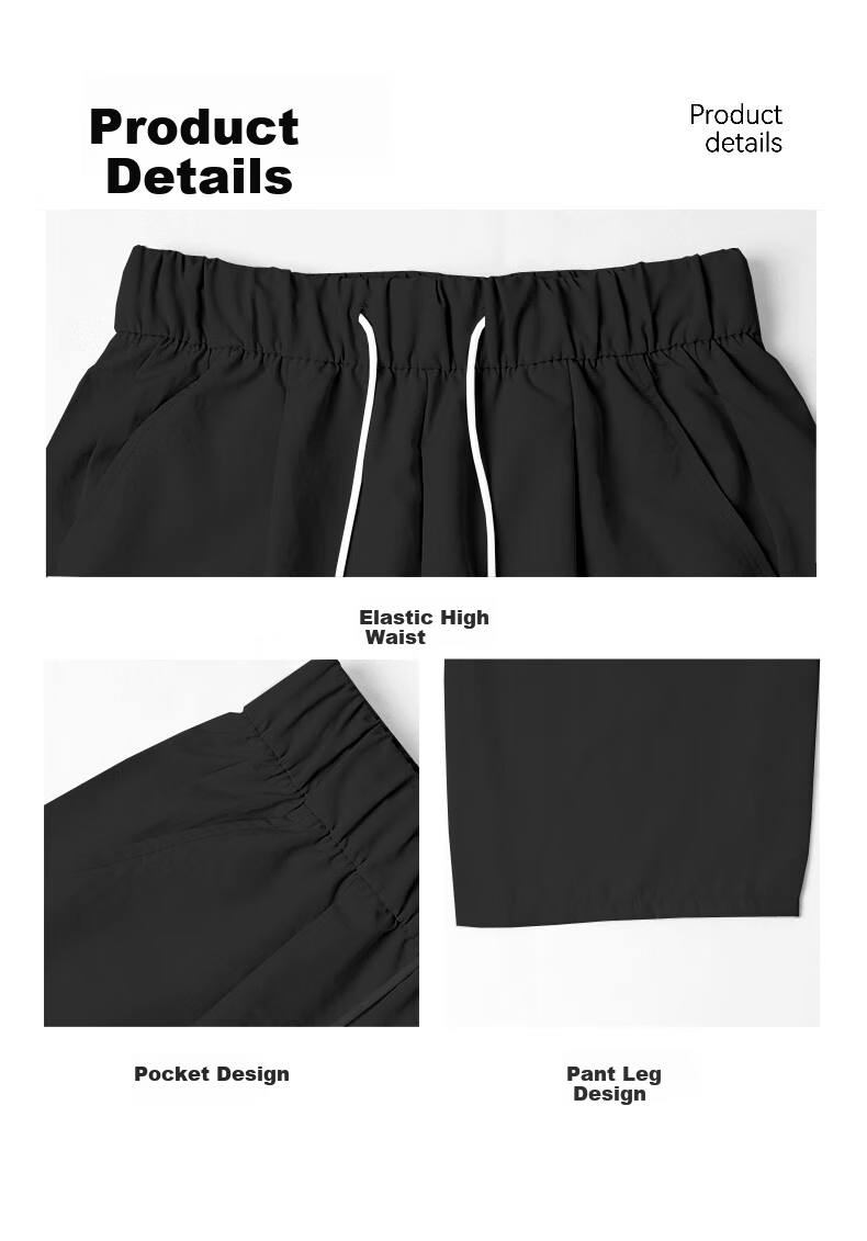 FitonTon Women's Pants, 2025 New Style, Wide-Leg Trousers, Loose Straight-Leg Versatile Draping Casual Quick-Dry Yamamoto Wide-Leg Pants for Wome 6