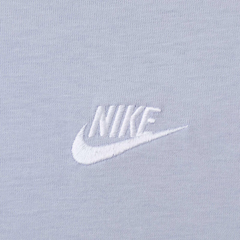 NIKE Men's Short-Sleeve T-Shirt, Knitted Collarless, Sports Casual, Comfortable Versatile FV0376-057 Light Purple L 4