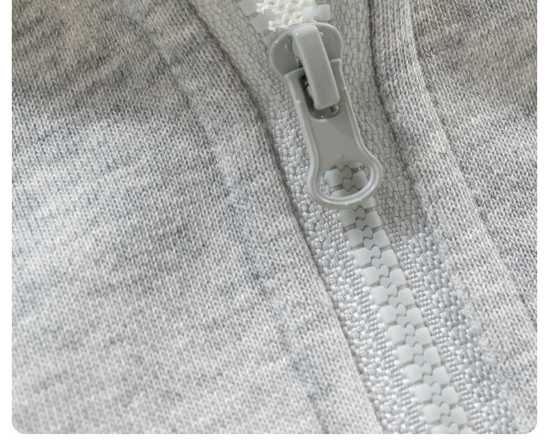 Huanxixiaoxiong Boys' Jacket, Girls' Spring And Autumn Versatile Long-Sleeve Hooded Coat, Children's Solid Color Casual Zipper Baby Clothes 12