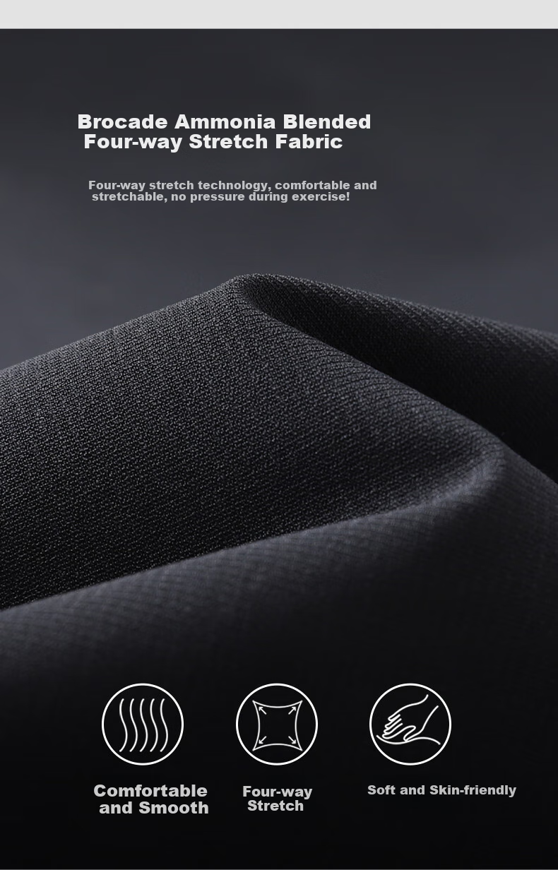 Hodo [Elastic Ice Silk Pants] Men's Dress Pants, Summer Quick-Dry Lightweight Cool Ice Silk Casual Pants 11