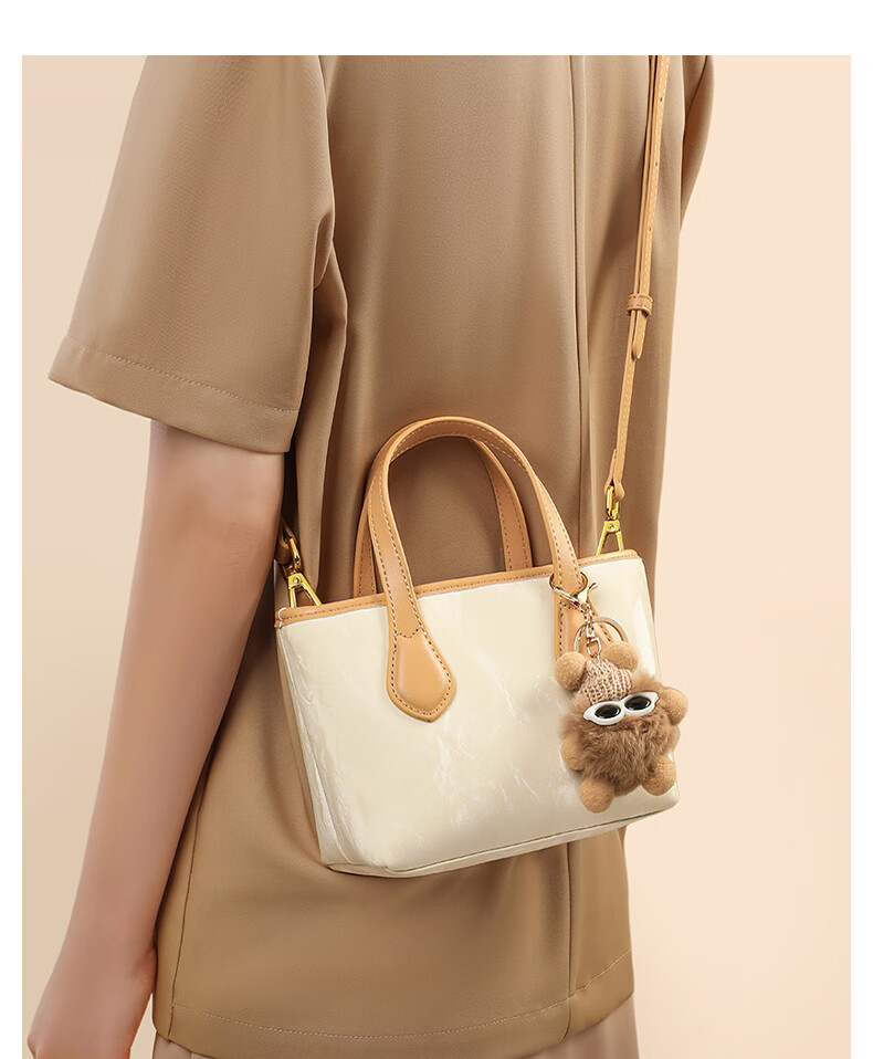 Millies Leather Handbag, Women's Fashion Crossbody Bucket Bag, Light Luxury Shoulder Bag, Practical Birthday And Mother's Day Gift for Mom 2