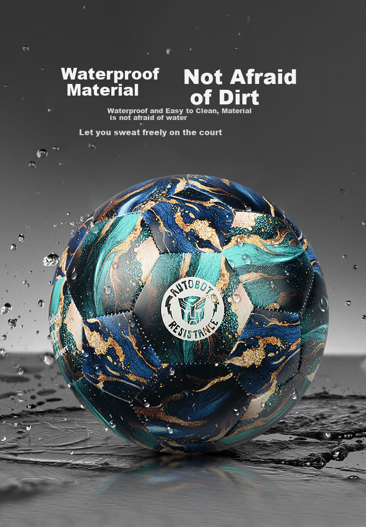 ProSelect Children's Soccer Ball Size 5 PU Durable Machine-Stitched Training Competition Student Exam Standard Football GTF127M 3