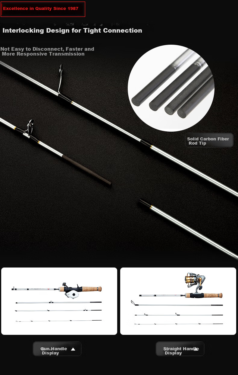 GW Fishing Rod, 1.68 Meters, Qinglan Topmouth Culter Rod, Pistol Grip, Left-Handed Baitcasting Reel, Lure Rod Set, UL Action, Ultra-Soft Action, Topmouth Culter Lure Rod, Lure Fishing Tackle, Fishing Rod 10