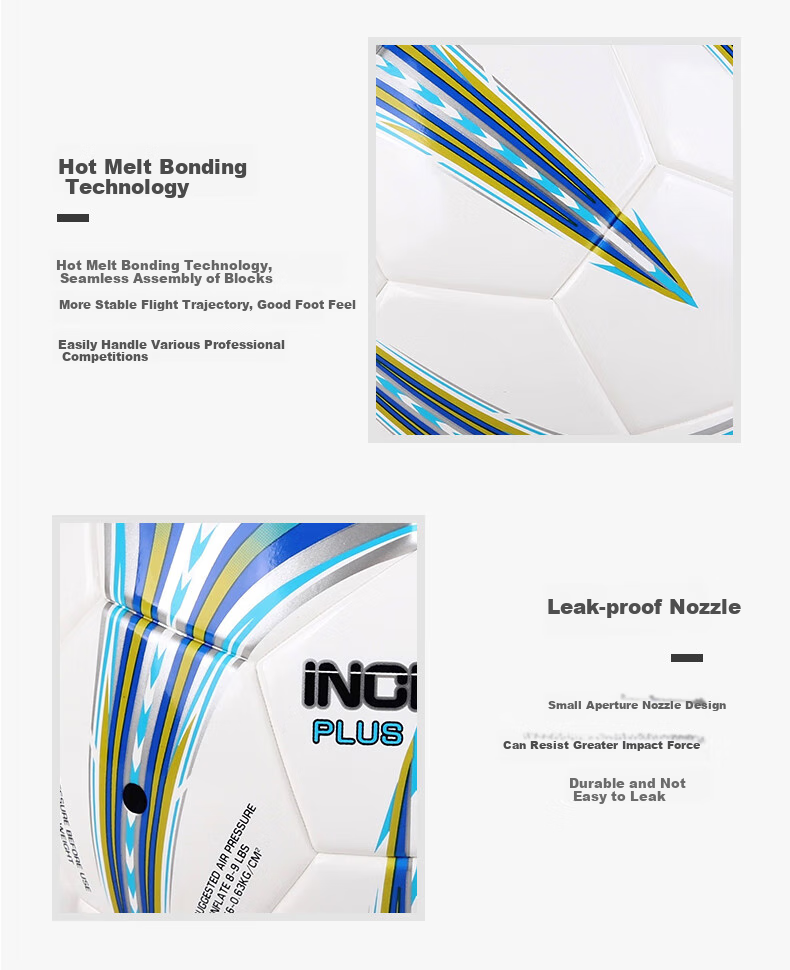 Star Soccer Ball Size 5 Adult Youth Middle School Entrance Exam Standard Professional Competition Training Ball Hot Glue SB21A6025 12