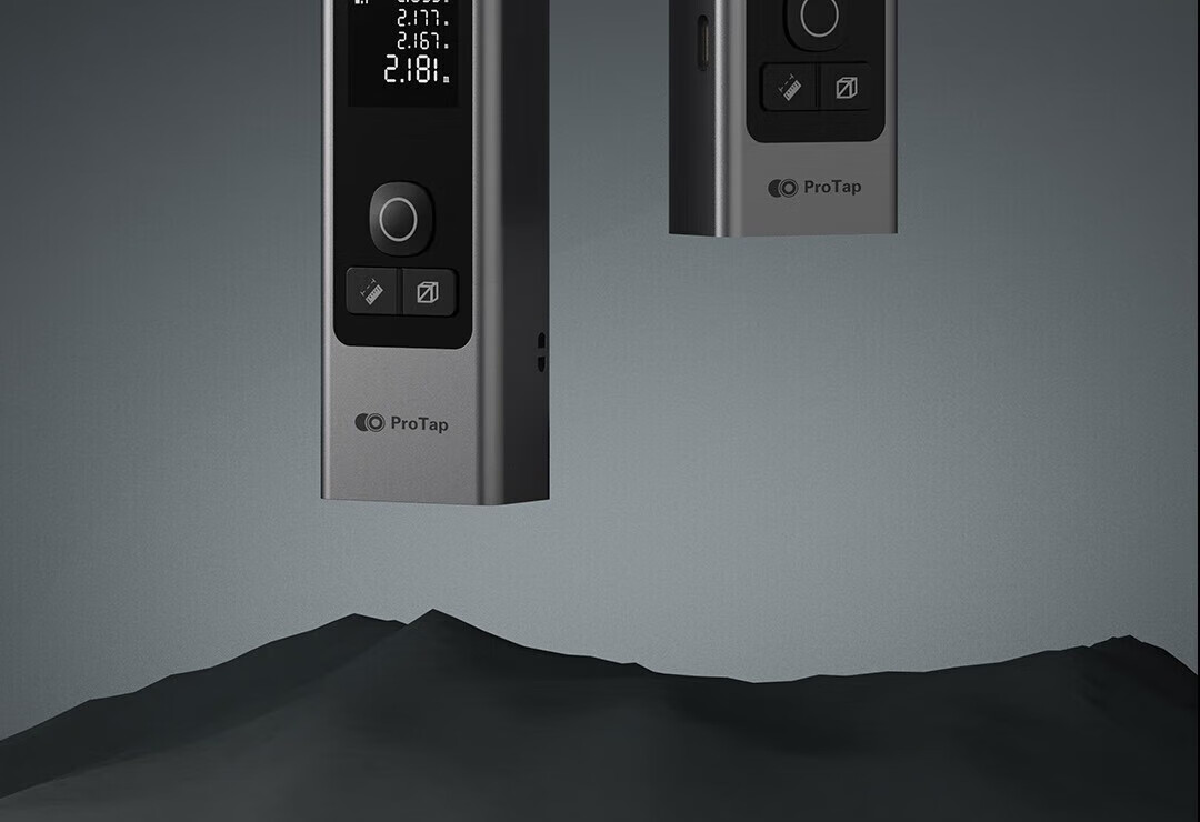 PROTAP Laser Distance Meter High-Precision Infrared Rangefinder Measuring Tool Level Cross Three-in-One 6