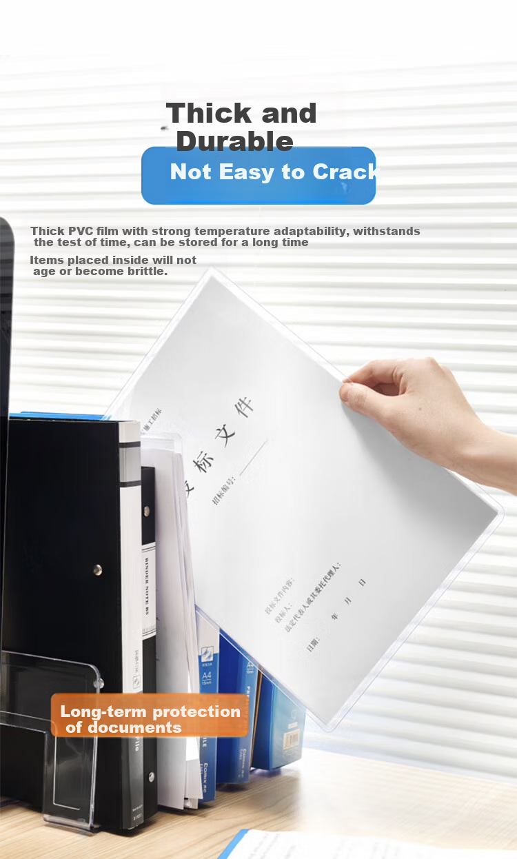 DSB (Disbi) A3 Transparent Hard Plastic Sleeves, Document Holders, Display Frames, PVC Card Sleeves, Hard Plastic Covers, Paper Protectors, Material Display Bags, Card Pouches, Kshi (Card) 10 Pieces Per Pack 9
