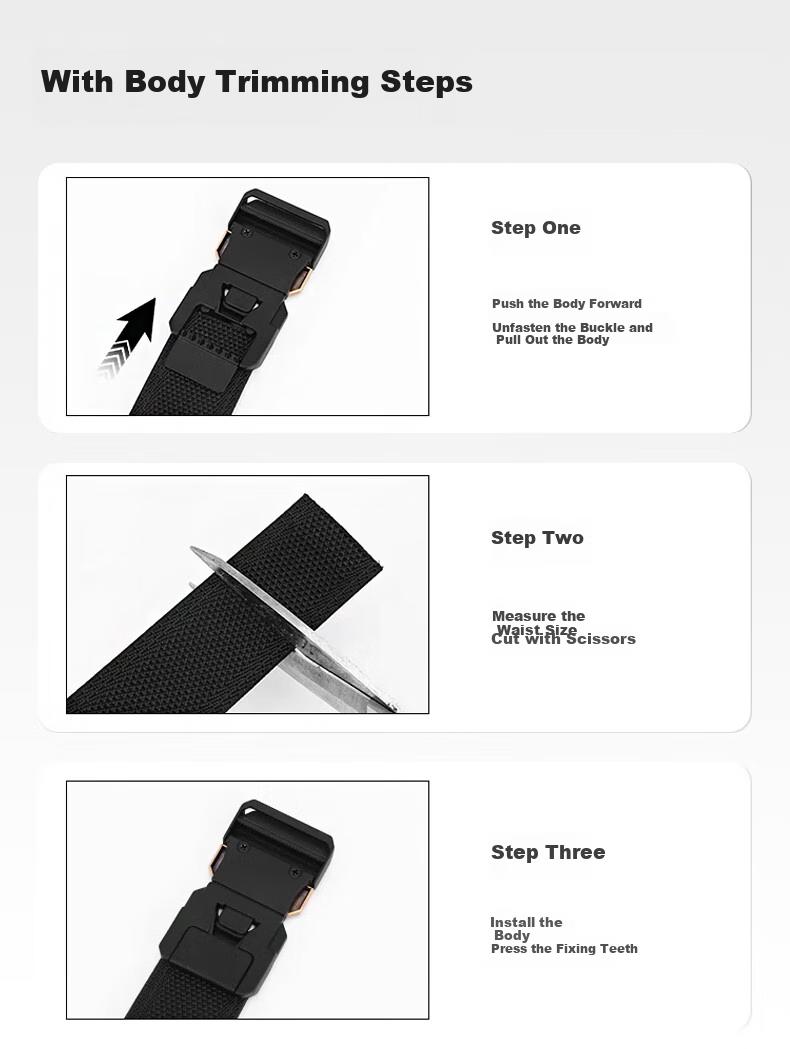 Aokang Men's Canvas Elastic Belt with Buckle, for Chubby People, Students, Outdoor Casual Sports, Security Check, Military Training, No Loose Ends 17