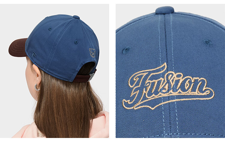 FILAFUSION FILA Trendy Couple's Colorblock Baseball Cap Autumn Sunshade Sports Hat 12