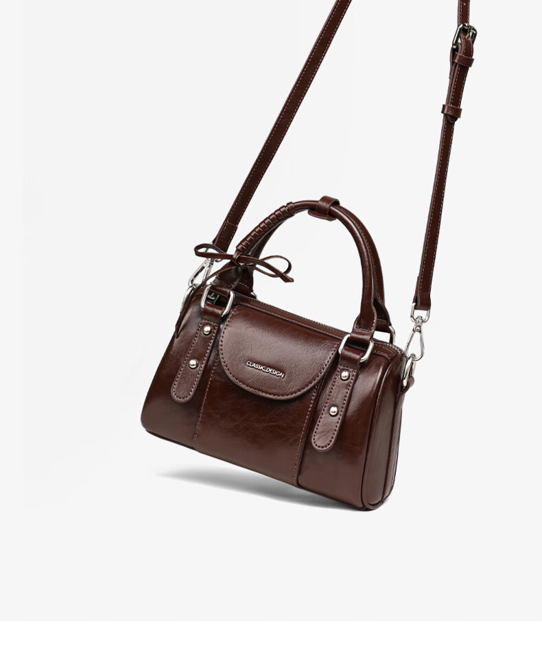 Aiqinghai Women's Handbag, Cowhide Crossbody Bag, Commuter Tote Bag, Luxury Brand, Practical Birthday And Mother's Day Gift for Mom 12