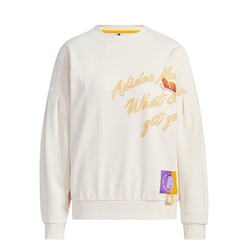 Adidas Women's Hoodie Casual Running Sportswear Breathable Comfortable Pullover IA6771 White XL 4