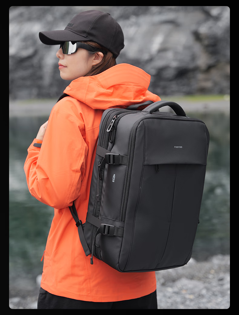 REEYEE Men's Multifunctional Large Capacity Travel Backpack 14