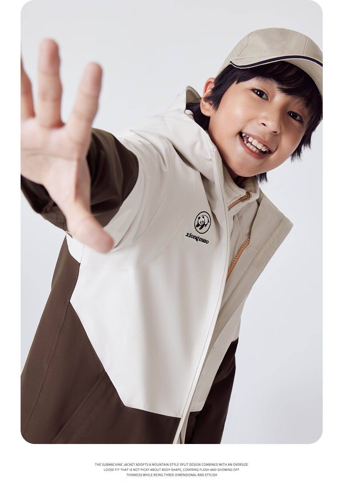 Panda Camel Kids 3-in-1 Waterproof Warm Hiking Mountaineering Outdoor Jacket for Boys and Girls B315,150 8