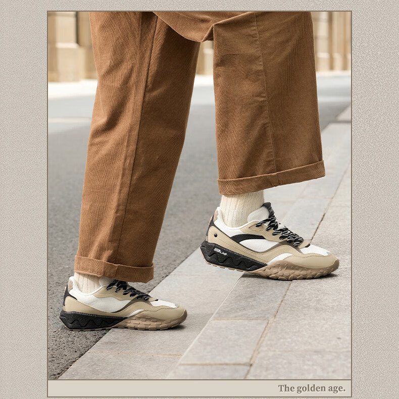 361° Men's Su Bing 3 Spring Summer Retro Casual Thick Sole Dad Sneakers 672616773-2 38
