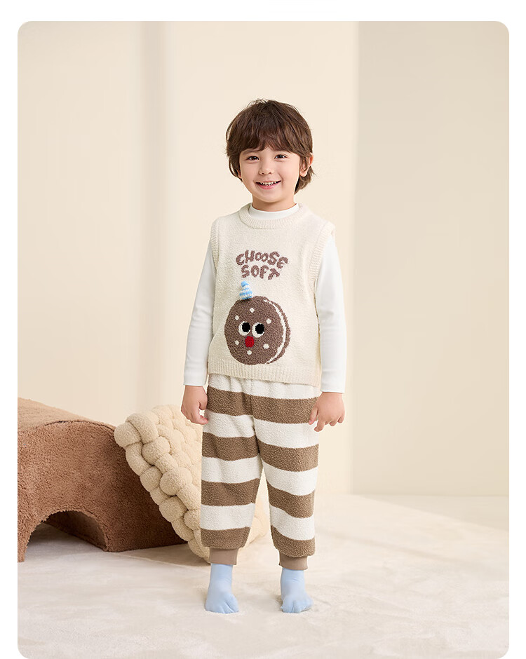 BALABALA 【Naipupu IP】balaOne Kids Vest Children's Winter Warm Vest Girls 2025 208425171001 15