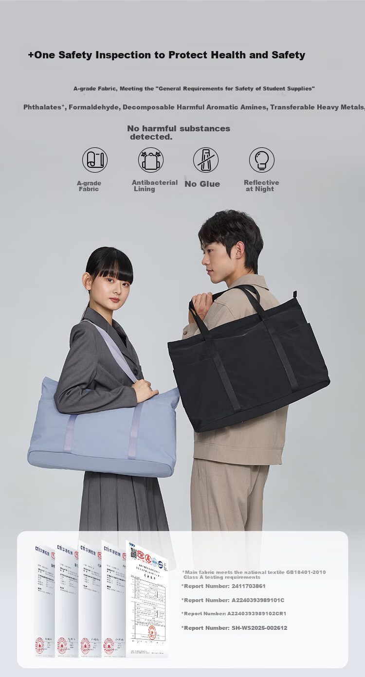 KALA·Y Multifunctional Lightweight Large-Capacity Travel Handbag, Gym Bag, Women's Storage Bag, Maternity Bag, 23L, Piano Black 9