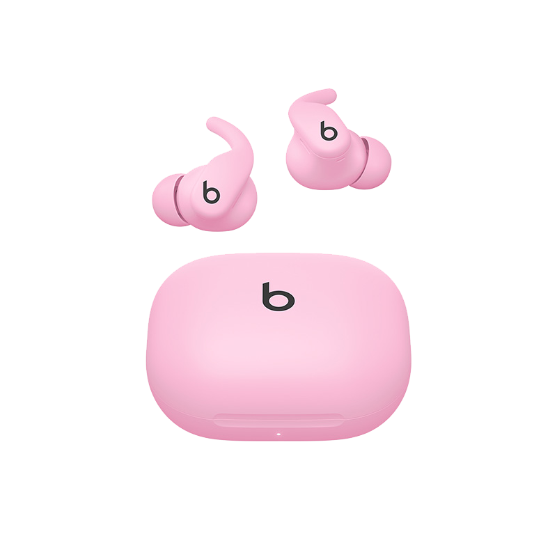 Beats Powerbeats Fit Wireless Noise-Cancelling Sports Bluetooth Earphones Compatible with Apple and Android Systems Super Pink