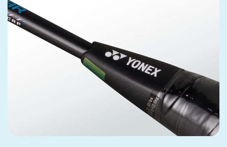 YONEX Badminton Racket, Full Carbon Single Racket, Bow Sword ARC2CCR Black/blue, 4U, Pre-Strung, 26 Lbs 2