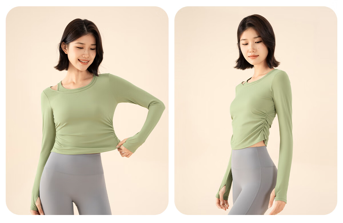 361° Yoga Top for Women, 2024 New Long-Sleeve Fitness Wear, Autumn And Winter High-End Pilates Sports Top for Wome 25