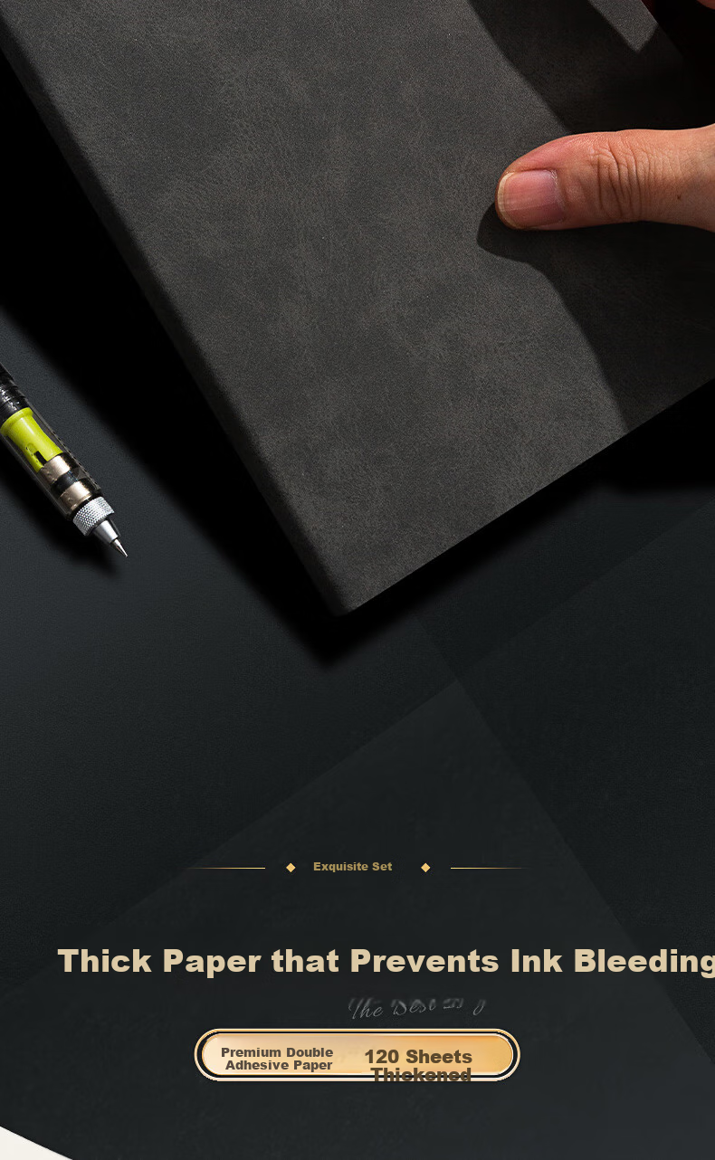 M&G [National Day Gift] Future-Ready Notebook Gift Box Stationery Set, Magnetic Levitation Business Gel Pens for Teachers, Back-To Gifts, Office Accessories, 2-Piece Set 5