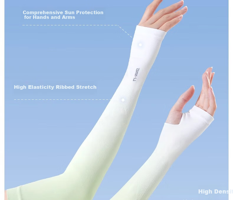 Li-Ning Ice Sleeves for Men And Women, Sun Protection Ice Silk Arm Sleeves, Gradient Men's UV Protection, 2026 New Cycling Arm Guards for Women, Summer 6