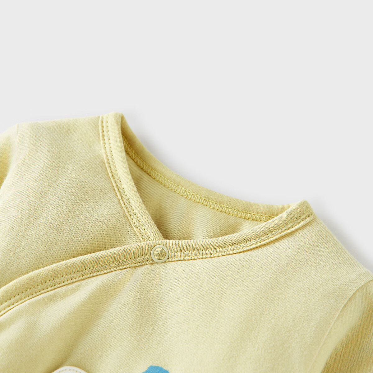 TONGTAI Baby Butterfly Winter Cotton Padded Newborn Romper Yellow 66cm